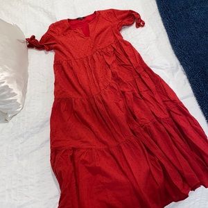 Madewell midi fall dress